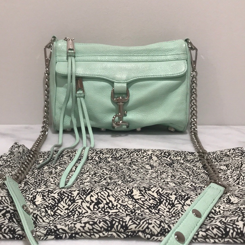 Rebecca Minkoff Mini Mac Mint Green